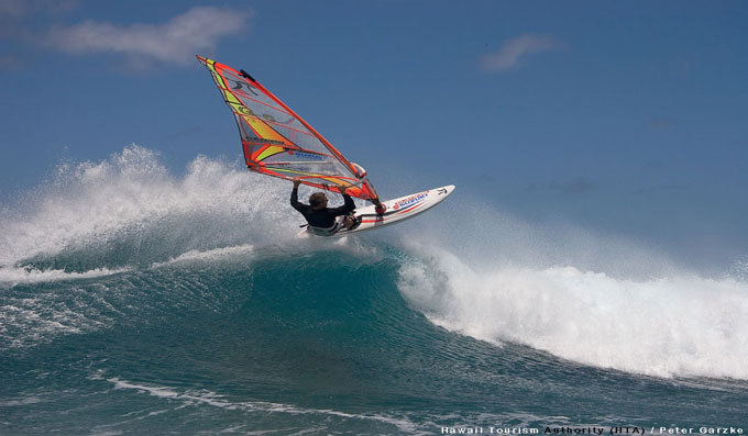 Aerial Wind Surfing
